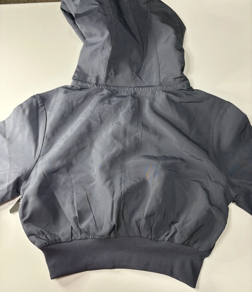 Sudadera con Capucha Soffe Girls Squad Cuarto Cremallera, Gris Gunmetal, PEQUEÑA NUEVA CON ETIQUETAS $34 NIÑAS TALLA 7 Foto 2 de 4