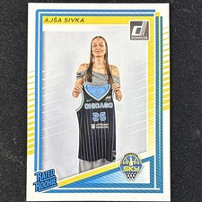 Panini 2025 Donruss WNBA - Rated Rookie Ajsa Sivka Chicago Sky #93 RC