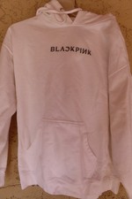 BLACKPINK Born Pink 2022 Official Tour Merch White Hoodie Box Logo Size XXL