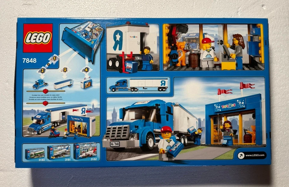 Lego 7848 Toys "R" Us Truck - Retirado Edición Limitada 2010 ~ Nuevo En Caja Sellada ~ Foto 2 de 4