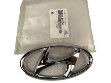 New Oem Hyundai Front Grille Emblem Chrome Badge Logo Genuine 86300-s8000 New Oem Hyundai Front Grille Emblem Chrome Badge Logo Genuine 86300-s8000