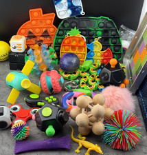 Lot of Sensory Toys Pop Its Fidget Spinner Cube Texture Stress Anxiety Relief
