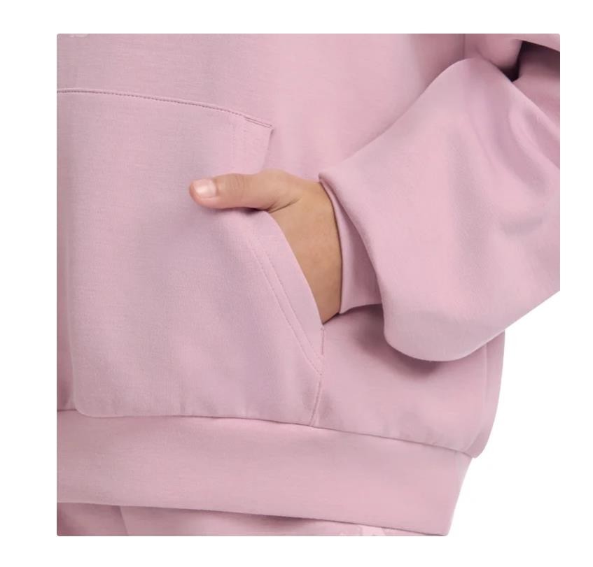 Converse Girls Boys Hoodie Sweatpants Pink 2-Piece Relaxed Fit Elastic Waist thumbnail 5