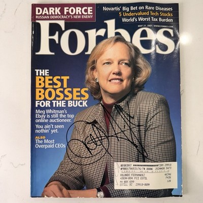 Forbes May 21 2007 The Best Bosses For The Buck Meg Whitman Magazine