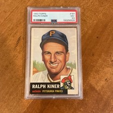 Top 10 Ralph Kiner Baseball Cards 17