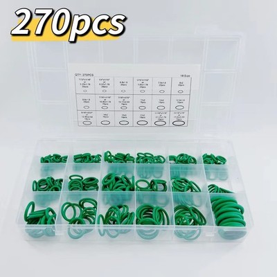 Kraftstoffbeständige O Ring Unterlegscheibe Sortiment Kit Dichtung KFZ Dichtungssatz 270-teilig