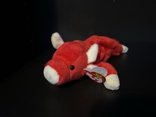 TY Beanie Baby - SNORT the Bull 9 inch - MWMTs Stuffed Animal Toy