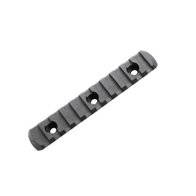 Magpul M-LOK Polymer Rail, 11 Slots Max Overall Length Of 4.9'' Black - MAG593BLK