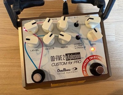 Ovaltone OD-FIVE2 Custom Guitar Effects Pedal for PRO Made in Japan