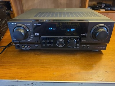 AIWA AV-D58U 5.1 ch Stereo A/V Receiver DSP/DTS Surround Super T-Bass No Remote