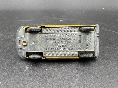 Matchbox BMC 1800 Pininfarina Gold No 56 Superfast Lesney England