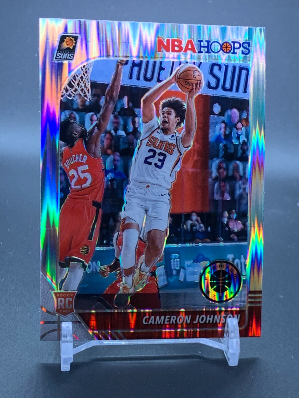 2019-20 Hoops Premium Stock Flash Rookie #208 CAMERON JOHNSON Phoenix Suns RC