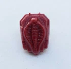1984 Baroness RED Backpack WRONG COLOR Vintage Weapon/Accessory GI Joe WD