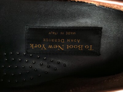 Made in Italy - To Boot New York Adam Derrick Brown Leather  display picture 1