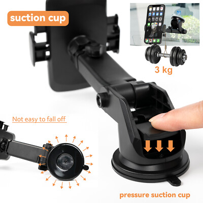Handyhalterung Auto Armaturenbrett Universal KFZ Handy Smartphone Navi Halter .