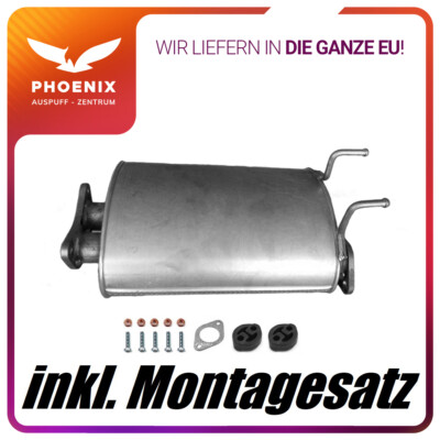 für Ssangyong Musso 2.3 2.9 3.2 Diesel (1996-2015) Auspuff Mittelschalldämpfer
