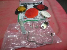 Vintage Excel Safety Reflector Kit Bicycle Banana Seat No. 24 OLD SCHOOL BMX