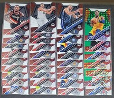 (35) 2019 MOSAIC WILL TO WIN LOT GREEN SILVER PRIZM SP'S LUKA LILLARD JOKIC MINT