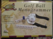 Clubhouse Collection Golf Ball Monogrammer, Up To 3 Initials