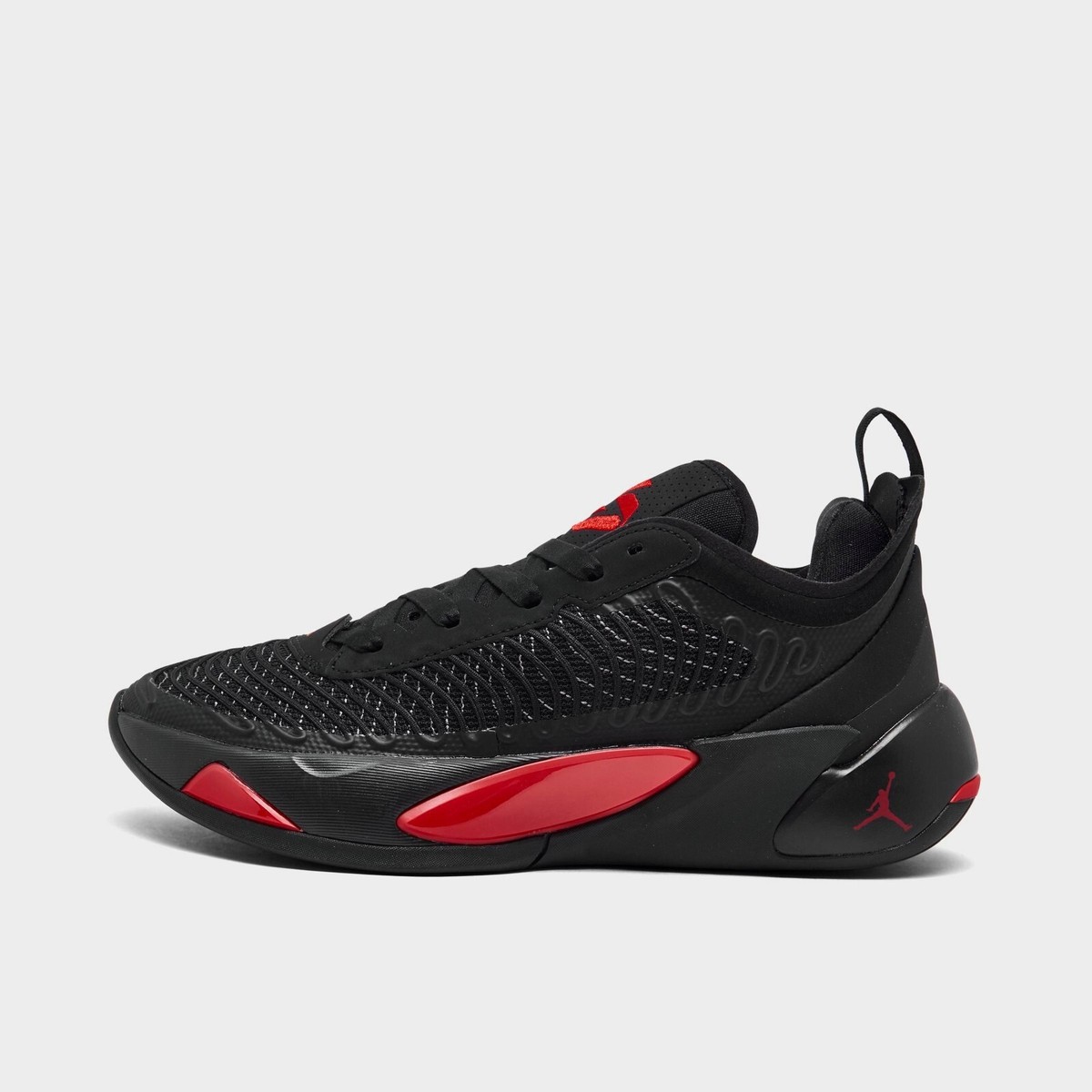 jordan luka 1 black and red