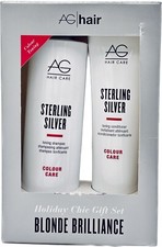 AG Hair Sterling Silver Toning Shampoo - 10 oz  Conditioner - 6 oz Duo