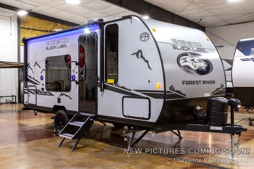 2026 Forest River Cherokee Wolf Pup Black Label 16FQBLW Lightweight Small Camper