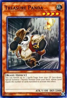 Yu-Gi-Oh! TCG Treasure Panda Code of the Duelist COTD-EN032 Unl Ed Common NM/M
