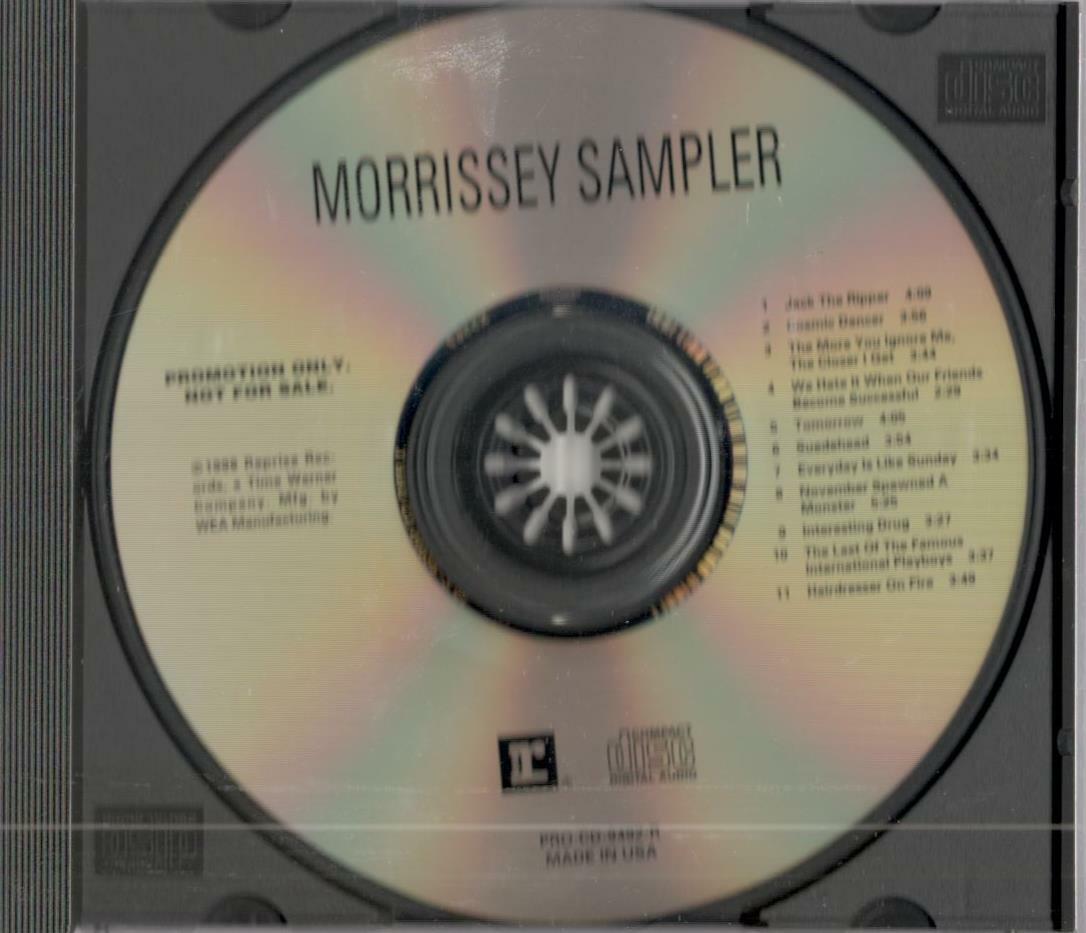 MORRISSEY TOMORROW US盤12インチ カラービニール 美品 MORRISSEY TOMORROW US盤12インチ カラービニール Tomorrow 【公式通販】