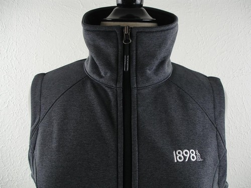 NWT Women's M The North Face TNF Dark Heather Grey Ridgewall SS Vest Jacket Zip - 第 3/24 張圖片