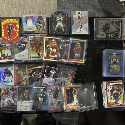 Sports Cards Lot 15 Cards - Potential RC's - Autos - Patches - RPA's - and more