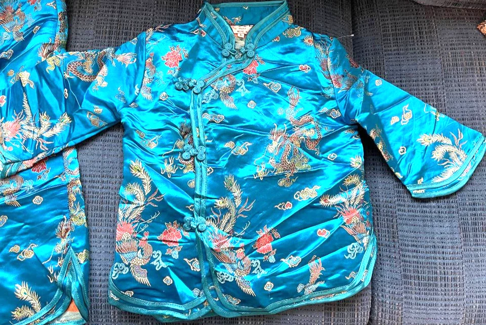 Nuevo Chino Niños/Niñas Vestido Elegante Asiático Chino Ropa/Disfraz Niño Talla 6 Foto 2 de 3