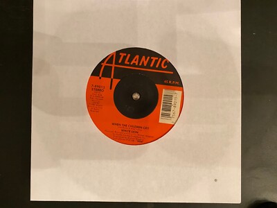 White Lion - WHEN THE CHILDREN CRY/LADY OF THE VALLEY 45 VG+/EX