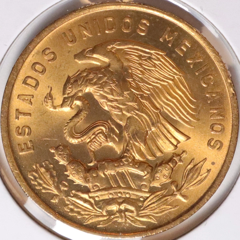 Gorra de Libertad Pitagoriana 1965 Mexican Mo 20 centavos MS 532 Foto 2 de 2