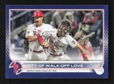 City of Walk-Off Love CC, CL  2022 Topps  Blue Philadelphia Phillies #321