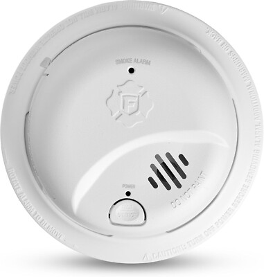 First Alert SMI105-AC, Interconnect Hardwire Smoke Alarm with 10-Year Battery