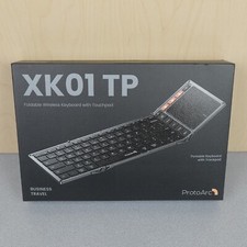 ProtoArc XK01 TP Folding Portable Keyboard FulL Foldable Keyboard with Touchpad