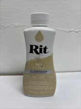 Rit Dye Liquid 8oz-Tan, 8-16