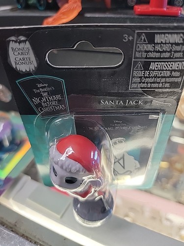 Nightmare Before Christmas Santa Jack Mini Figure 2024 Jack Skellington Disney - Picture 4 of 5