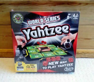 World Series of YAHTZEE Hasbro Würfelspiel c2012 *NEU & VERSIEGELT*