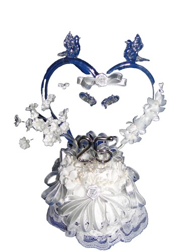 SILVER HEART IN HANDS SPARKLE BLING ORNAMENT CRUSHED DIAMOND HOME DECOR GIFT Möb