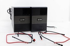 Lot of 2 EATON 5P 1000 Tower UPS with Network-MS Card FOR PARTS, NO BATTERIES