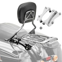 Sissybar + GepäCkträGer AW FüR Harley Davidson Road Glide 2009 Chrom