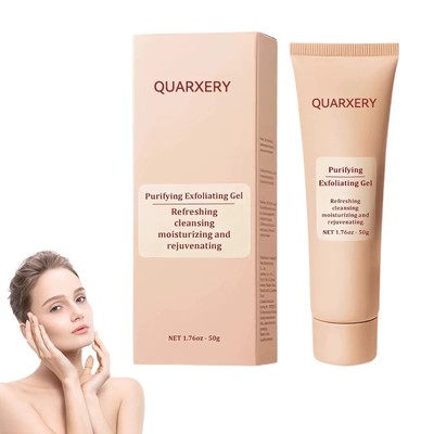 Purifying Exfoliating Gel, Quarxery Purifying Cream for Face & Body