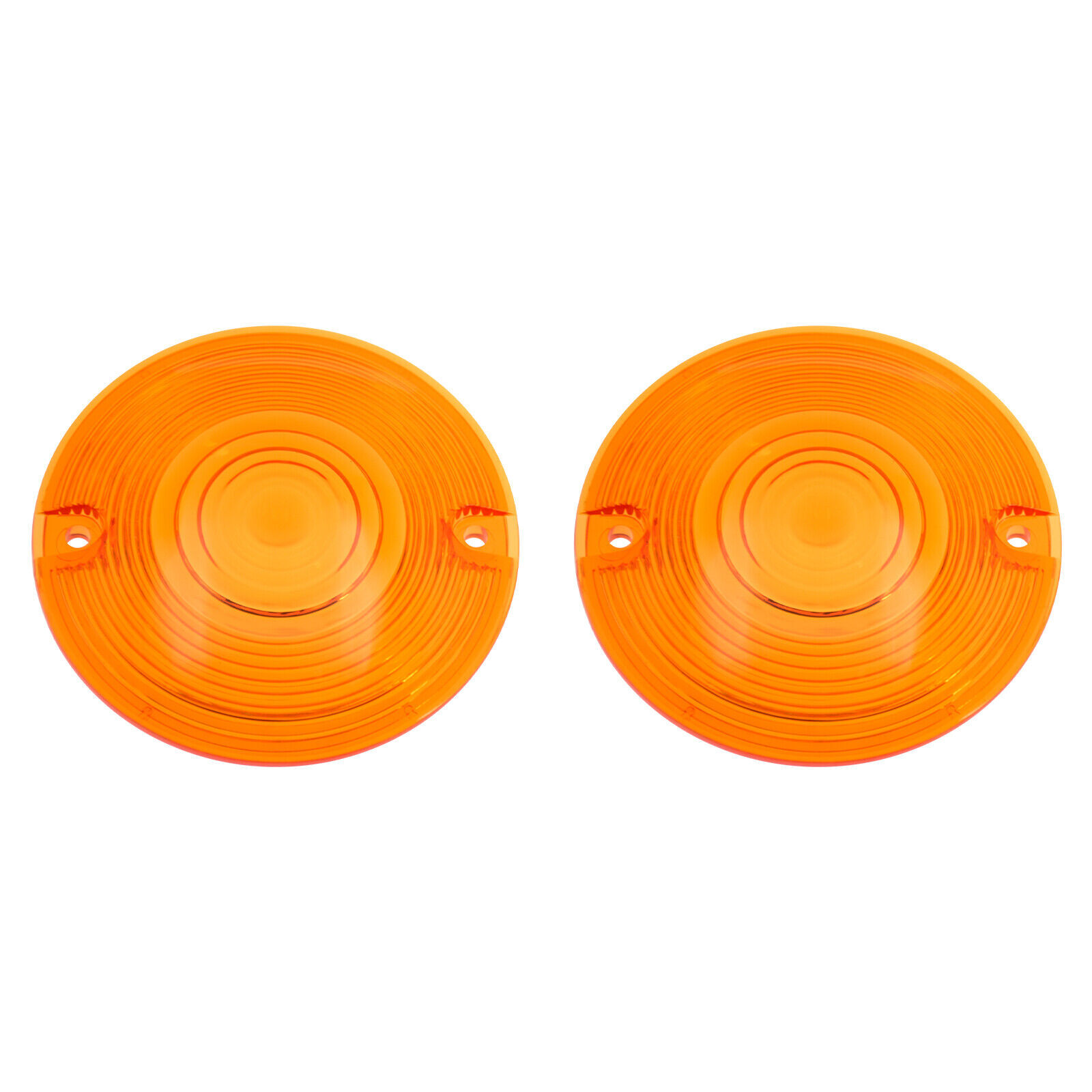 2x Turn Signal Light Covers Amber Lens Fit For Harley Touring Electra Road Glide eBay
