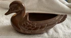Frankoma #208 Plainsman Brown Satin Duck Bowl / Planter 11-1/2" Long