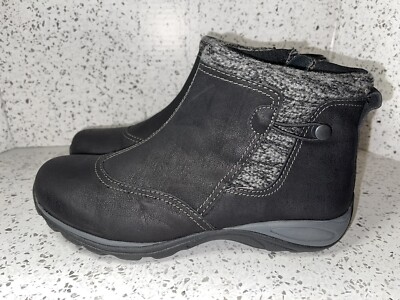 Eastland Bridget Zippered Womens Black Casual Boots Size 10M