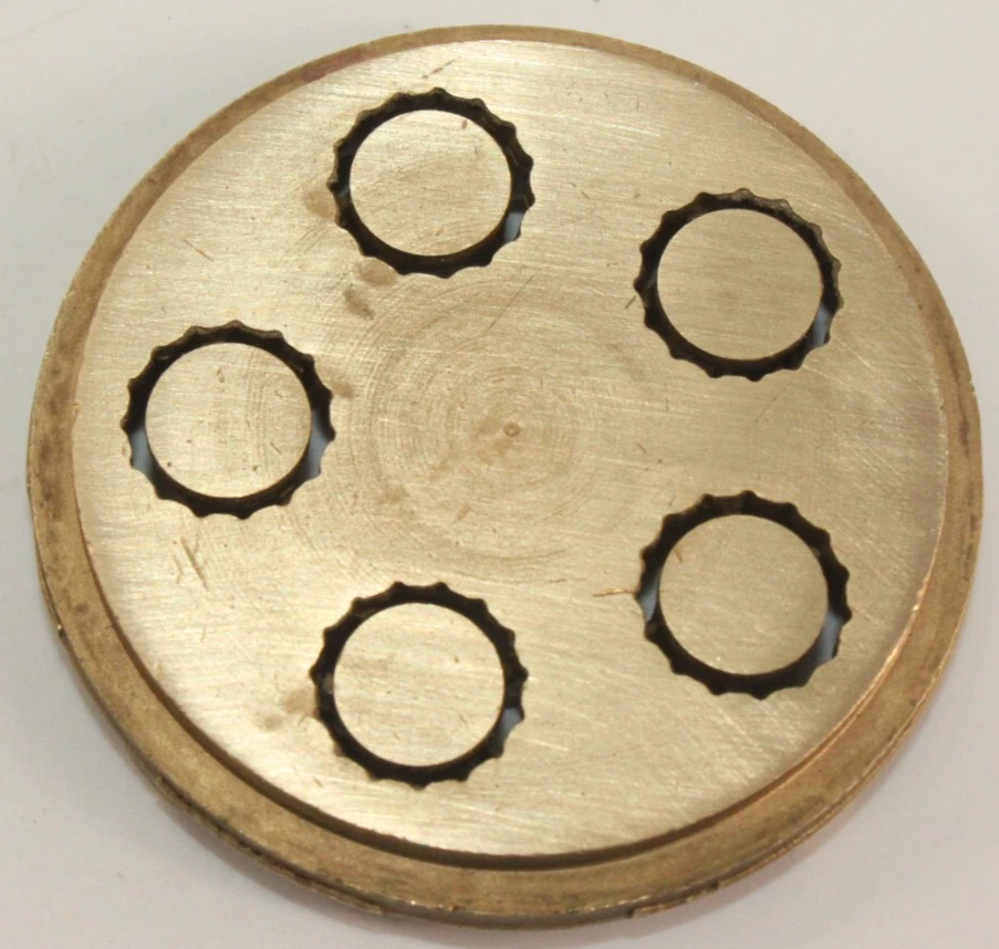 TRAFILA NUM 27 MACCHERONI RIGATONI 700 MX 1000 1200 1400 BRONZO SIMAC PASTAMATIC - Immagine 4 di 4