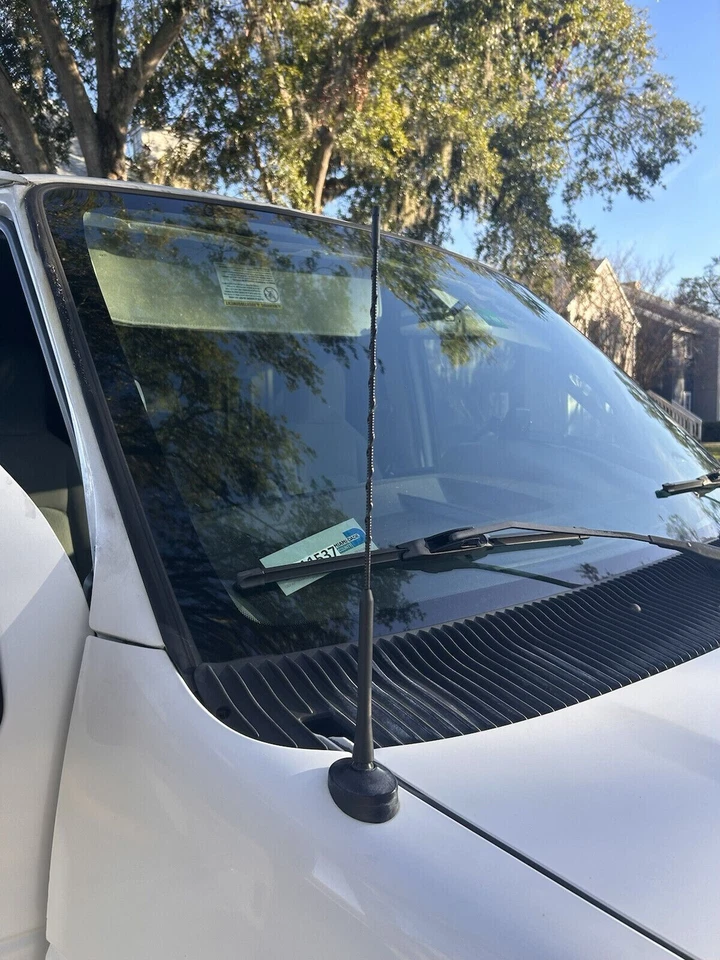 16" Antenna Mast Rod AM/FM for FORD E150/250/350/450/550 ECONOLINE 1992-2025 New - Image 3 of 4