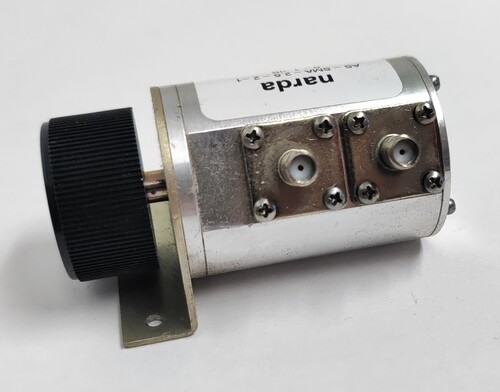 Lot of 4 Narda AS-SMA-2.5-1 Variable Step Attenuator 0-1dB DC-2.5GHz 2W .1 Step