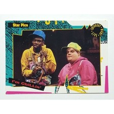 Chris Farley Rock SNL Card💥1992 Saturday Night Live Star Pics # 13 I'm Chillin'